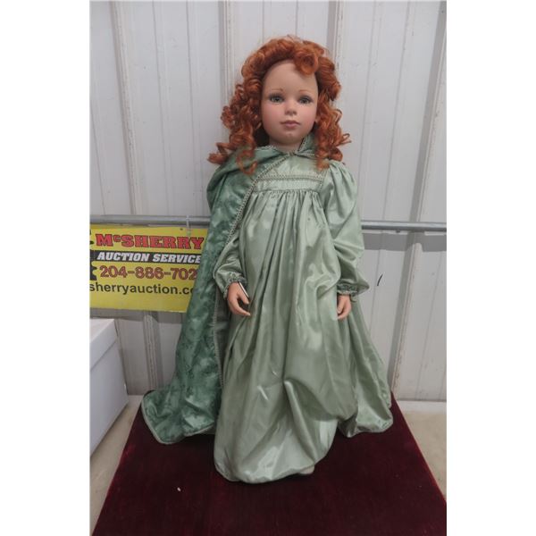Virginia Turner Doll “Ninette,” 34" Vinyl