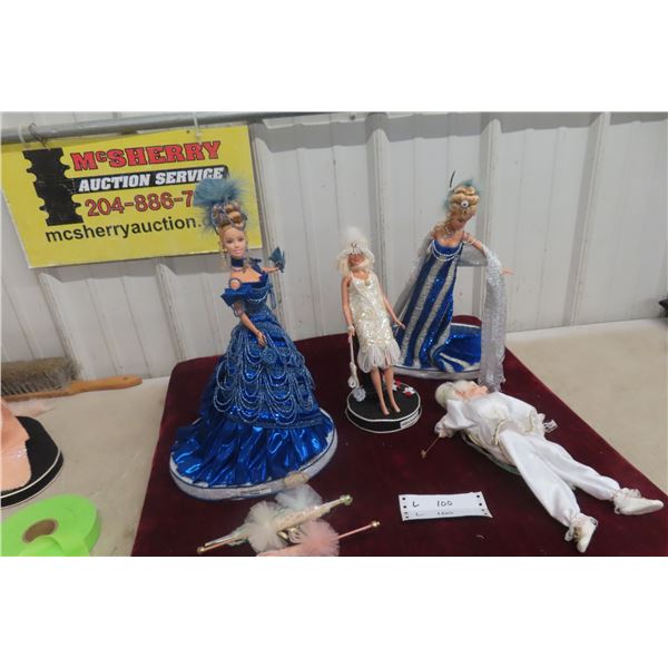 Ball Gown and Slipper with Fairy Godmother