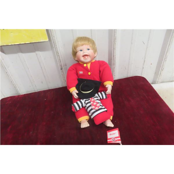 Ashton-Drake Galleries McDonald’s “Happy Time Collection” Porcelain Doll, 12" Richie
