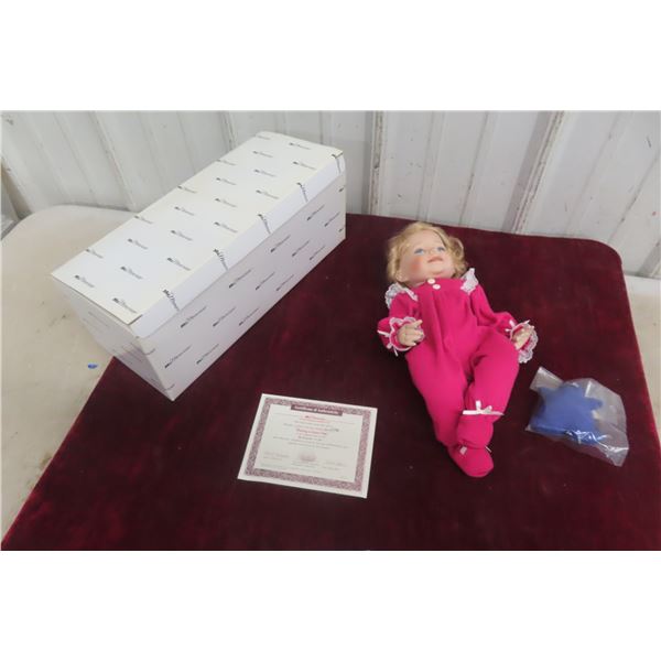 Ashton-Drake Galleries “Sharing a Good Time,” No. 3437FB, 12" Porcelain Doll, 1996 McDonald’s, with