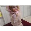 Image 3 : Old German Doll with Original Clothes, 16" Tall