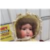 Image 2 : Old German Doll, 20" Tall, with 3" Baby