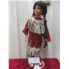 Image 1 : 24" Aboriginal Doll with Stand