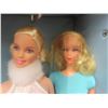 Image 2 : Barbie & Skipper Carrying Case 13"x10"x6" - 4 Barbie Doll, Ken Doll, 3 Barbie Wigs, 2 Barbie Heads