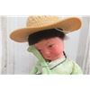 Image 4 : Two Vintage Dolls: Asian-Style Doll with Hat and Scottish Doll in Tartan Clothing
