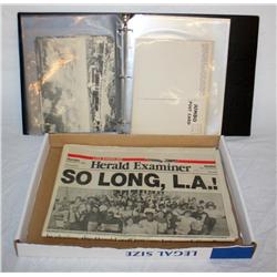 Lot of Collectible Postcards, Pics, Newspaper