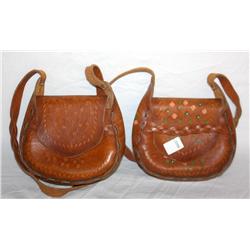 2 Leather Purses