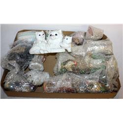 Box of Collectible Figurines