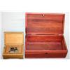 Image 2 : Lane Cedar Jewelry Box and Old Music Box