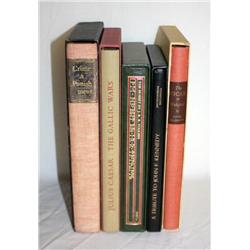 5 Collectible Books with Slipcases
