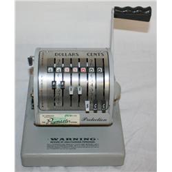 Vintage Paymaster Check Machine