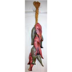 Stringer of Ceramic Fish