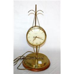 Vintage Brass United Clock- Made in USA