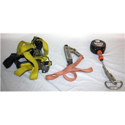 Thunderbolt Retractable Lifeline & Harness Straps