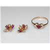 Image 1 : AAA Burmese Ruby & Ruby Ladies Earrings