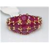 Image 1 : 2.00Ctw AAA Burmese Ruby Design Ladies Ring