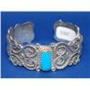 Image 1 : Sterling & Turquoise Bracelet