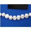 Image 2 : Genuine White Pearl Hand Knott Necklace & Earrings