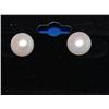 Image 3 : Genuine White Pearl Hand Knott Necklace & Earrings