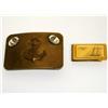 Image 1 : Scrimshaw Belt buckle & Money Clip