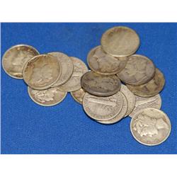 15 Silver Dimes