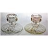 Image 1 : Cut Crystal Candle Holders