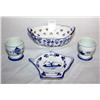 Image 1 : 4 Pc. Delft Blue Collectibles