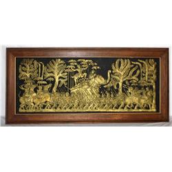 Framed 3D Cambodian Art