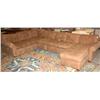 Image 1 : Brown 4 Pc. Sectional Sofa