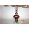 Image 2 : Vintage Etched Glass Lamp