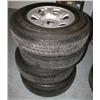 Image 1 : Set of Brigeston Tires W/ 6 lugs Ford Tuck