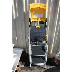 LOT OF 3  MISC. LADDERS