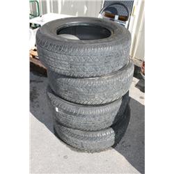 SET OF 4 DUNLOP TIRES P265/65617
