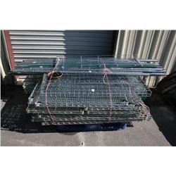 PALLET OF RESTUARANT RACKS