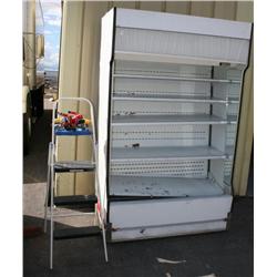 STEP STOOL & COMMERCIAL COOLER