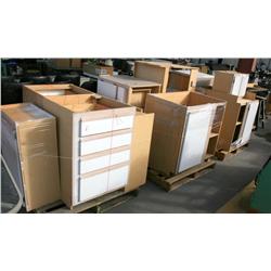 3 PALLETS OF CABINETS