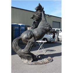 Large Bronze Life Size Stallion