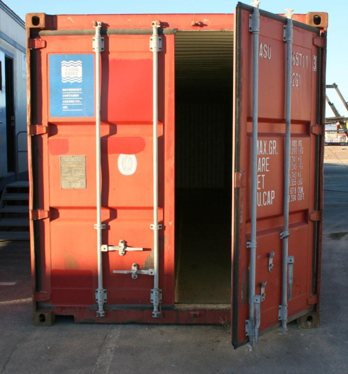 40'X 8' Red Storage Container