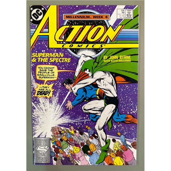 Action Comics #596 (1988 DC) Millennium Week 4 Superman & The Spectre