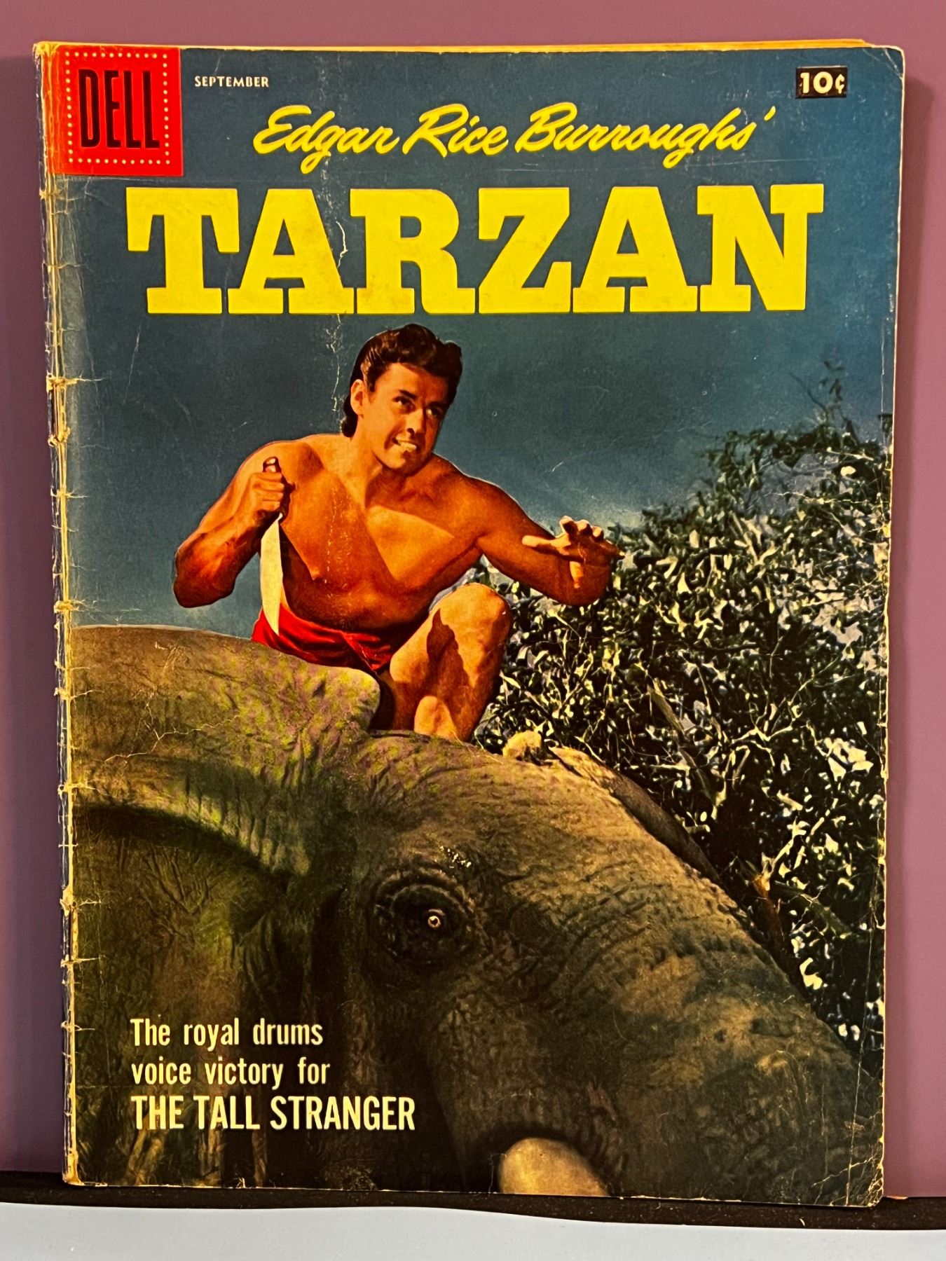 Dell Edgar Rice Burroughs' Tarzan #96 Comic Book September 1957
