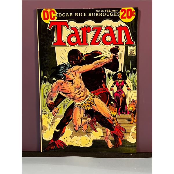 DC Comics Edgar Rice Burroughs Tarzan #217 Feb 1973 Joe Kubert