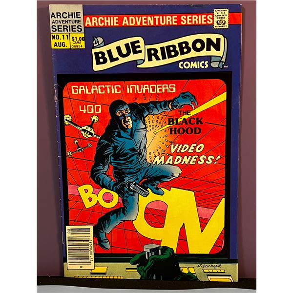 Blue Ribbon Comics #11 (Archie Adventure Series, Aug 1984) Black Hood