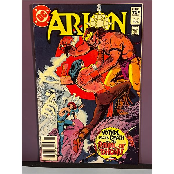 Arion Lord of Atlantis #13 (DC Comics, Nov 1983) Wyynde Faces Death