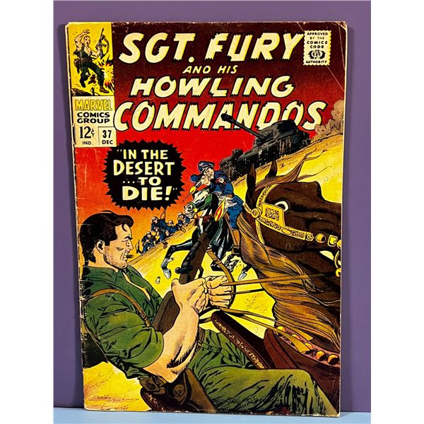 Sgt. Fury and his Howling Commandos #37 (Marvel Comics Group, 1966)