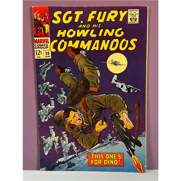 Sgt. Fury and His Howling Commandos #38 (Marvel Comics Group, 1/67)