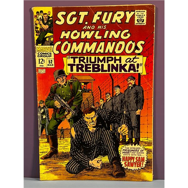 Sgt. Fury and his Howling Commandos #52 (Mar 1968, Marvel Comics)