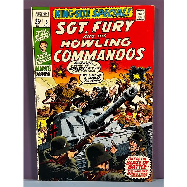 Sgt. Fury and His Howling Commandos King-Size Special #6 Marvel Comics 8/1970