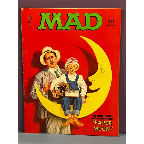 MAD Magazine No. 164 Jan. '74 - Paper Moon Issue