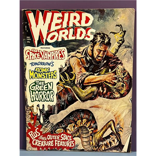 Weird Worlds Vol. 1 #10 Eerie Publications Dec 1970 Comic Book