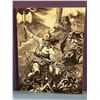 Image 1 : Vintage Don Newton Fantasy Barbarian Art Print (c. 1970s) - Axe Warrior
